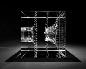 Collision | Optical glass sculpture